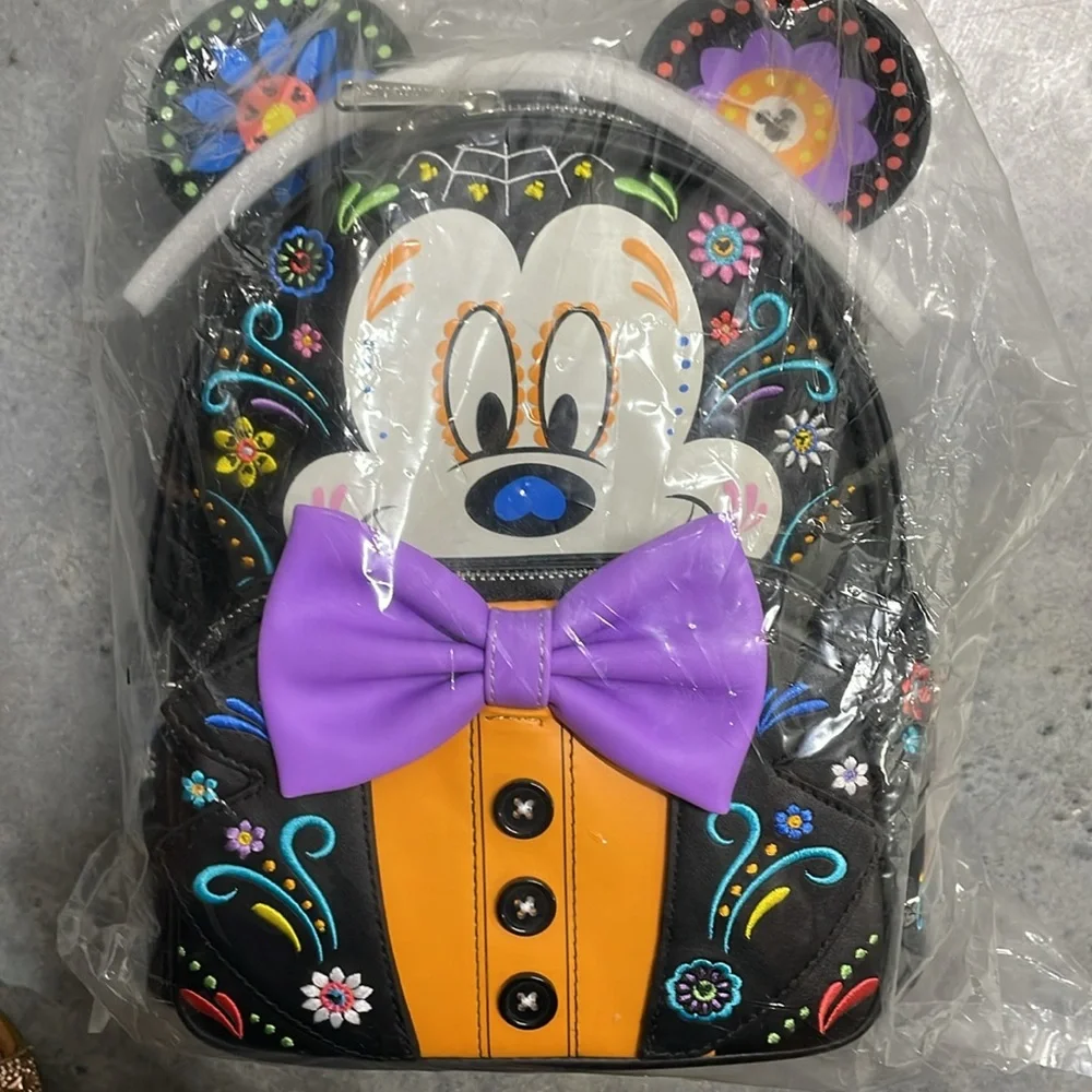 Loungefly Mickey Mouse Sugar skull backpack
